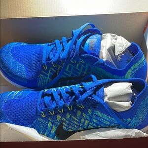 Nike Blue and Black Sneakers Sporty Style